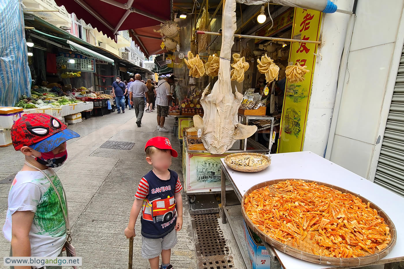 Tung O Trail - The Famous Dried Shark in Tai O